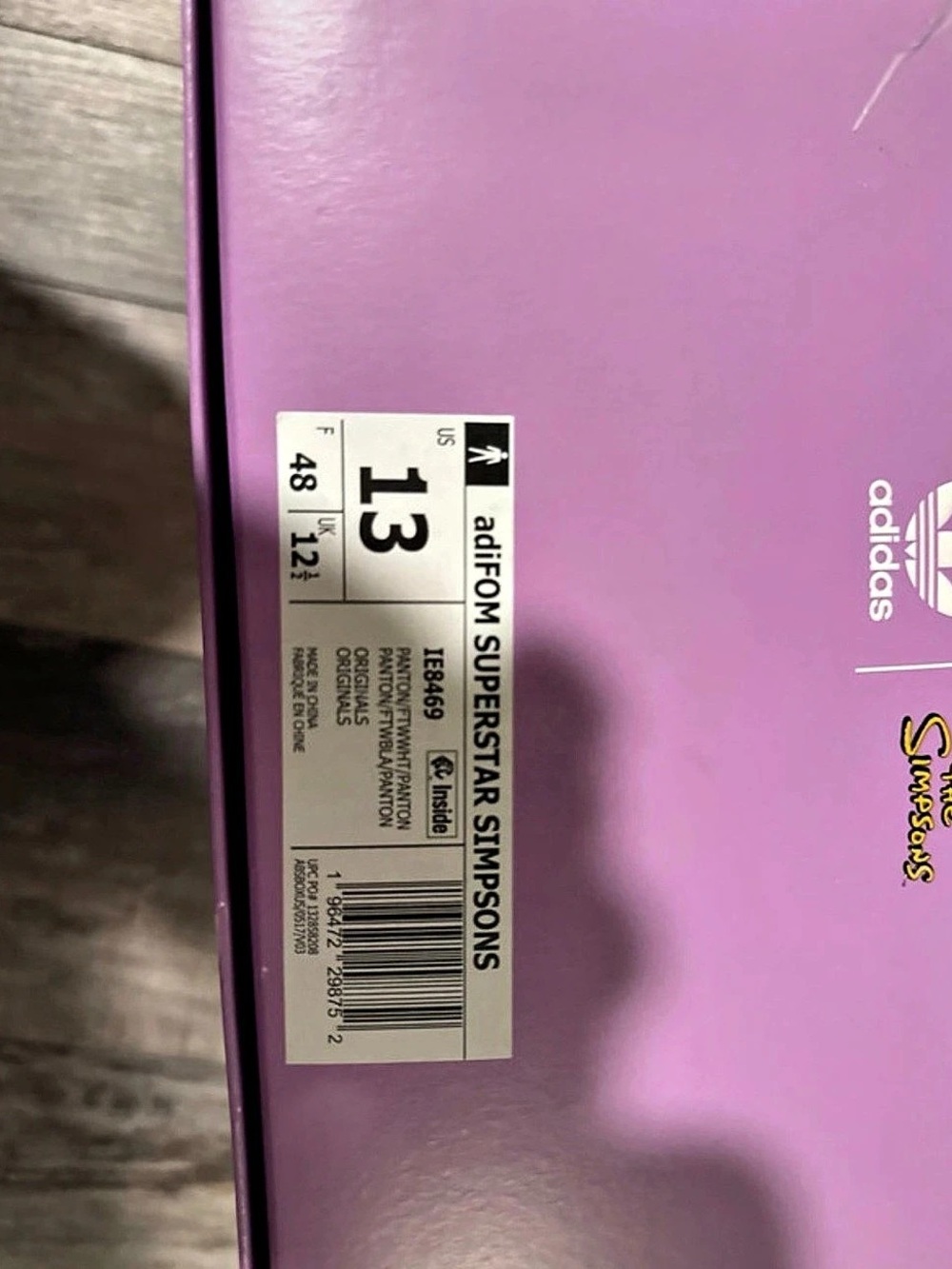 adidas adilette SuperStar 3M Sponsons Blue & Yellow US 13 Like New - Picture 5 of 5